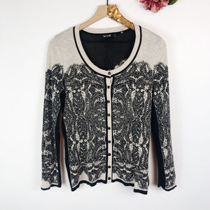 [NIC+ZOE] Nordstrom Lace Print Cardigan